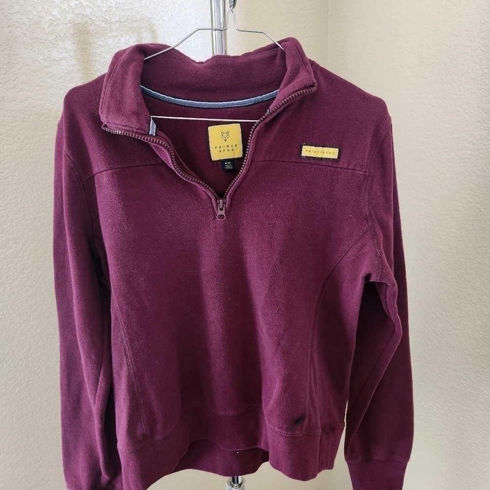Prince & Fox 1/4 Zip Up Sweatshirt